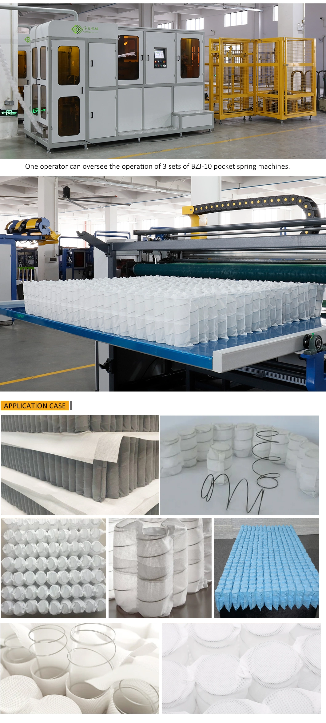 Pocket Spring Assembly Machine Mattress Machine