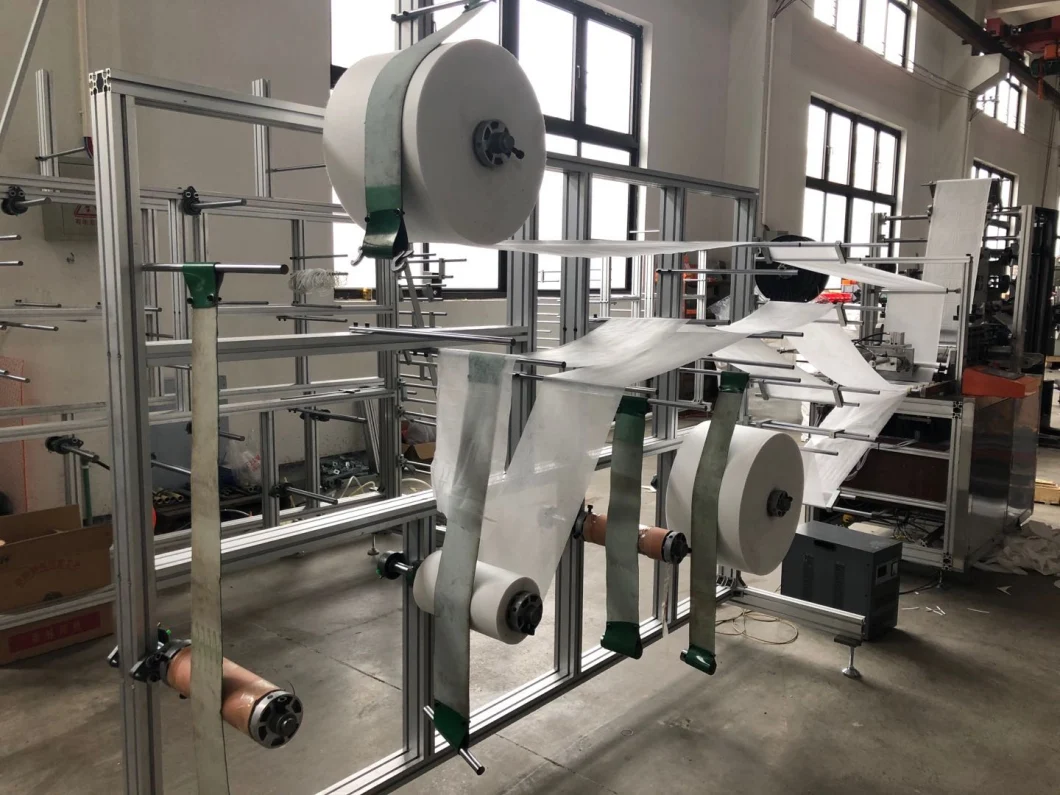 Popular KN95 Mask Making Machine/Full Auto KN95 Face Mask Machine/Medical Face Mask Making Machine/Surgical Face Mask Making Machine/N95 Mask Machine