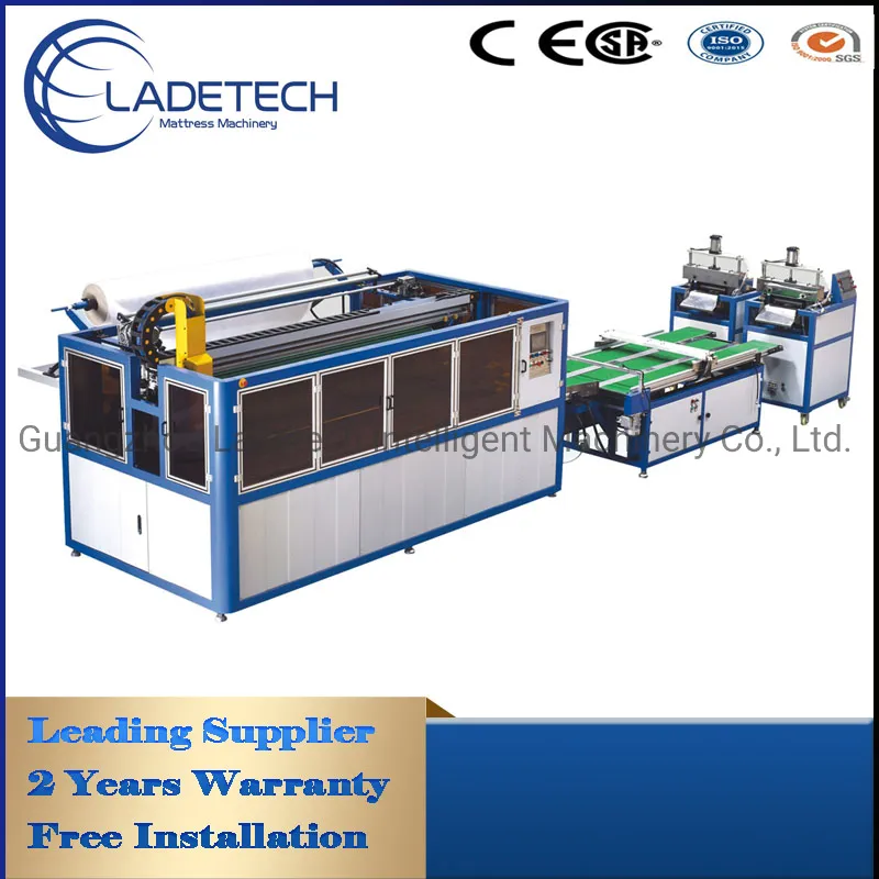 Machine d'assemblage de ressorts ensachés
